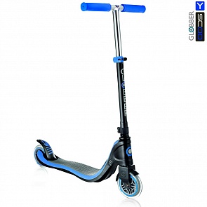 Двухколесный самокат Y-Scoo Globber My Too Fix Up 125, черно-синий (Y-Scoo Globber, 5831rt)